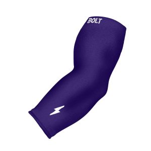 BRUCE BOLT Graduated Compression Premium 3/4 Arm Sleeve - PURPLE