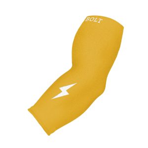 BRUCE BOLT Graduated Compression Premium 3/4 Arm Sleeve - YELLOW