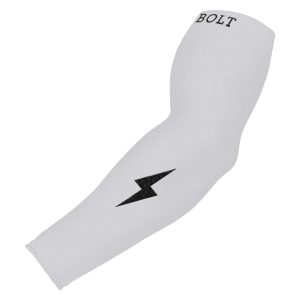 Graduated Compression Premium Arm Sleeve - White