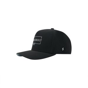 BRUCE BOLT Standard Snapback Hat - Black