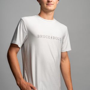 SuperSoft BRUCE BOLT Short Sleeve Shirt - Grey