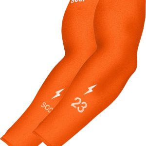 Personalized Graduated Compression Premium Arm Sleeve - Orange