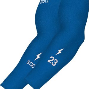 Personalized Graduated Compression Premium Arm Sleeve - Royal Blue